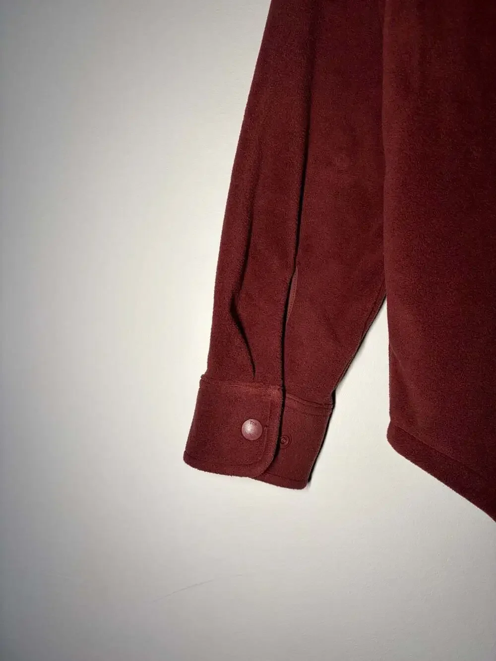 Tna Polar Fleece Button-Up Shirt Jacket - Picture 7 of 7